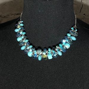 Necklace Blue/Green MultiStone